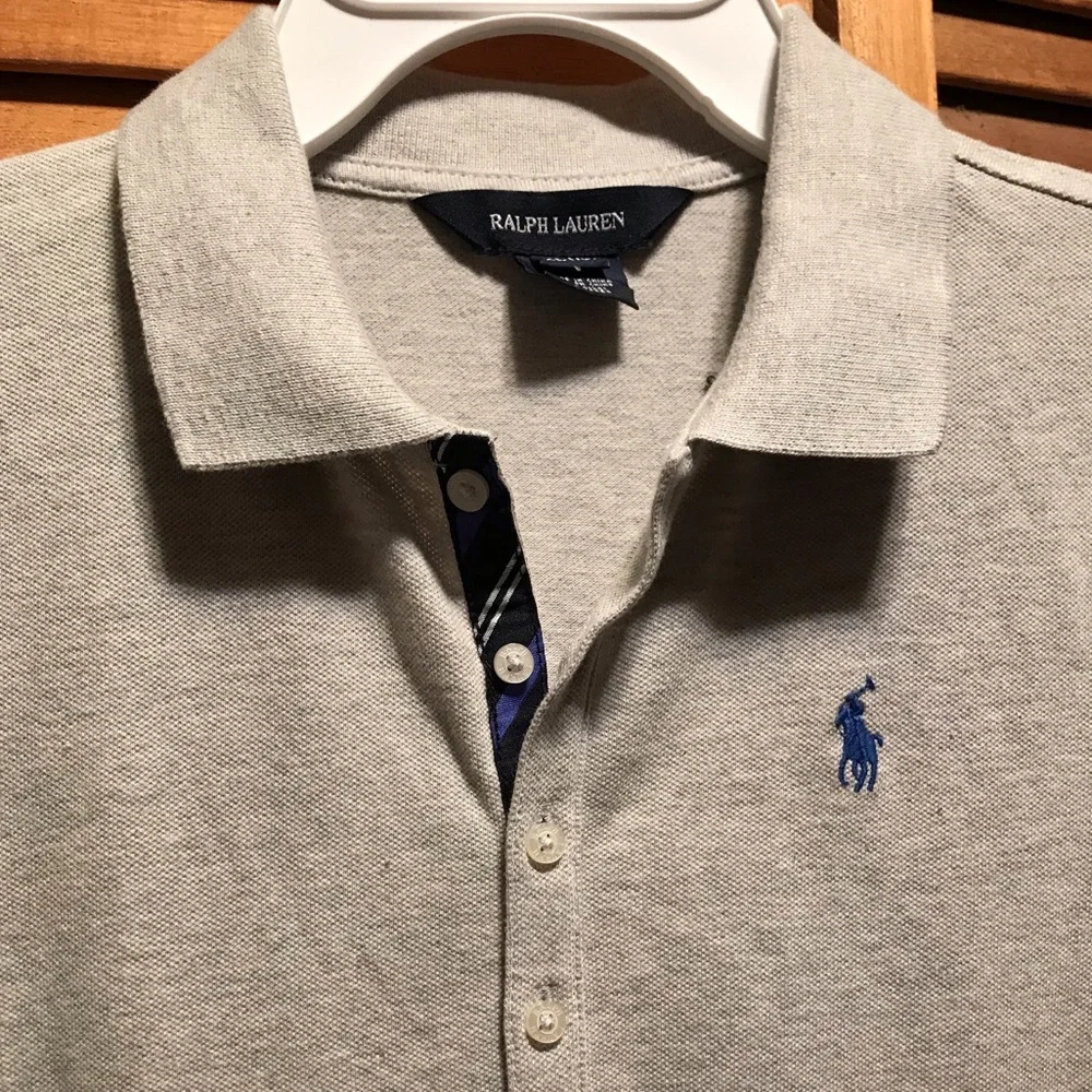 Ralph Lauren Grey Polo Dress